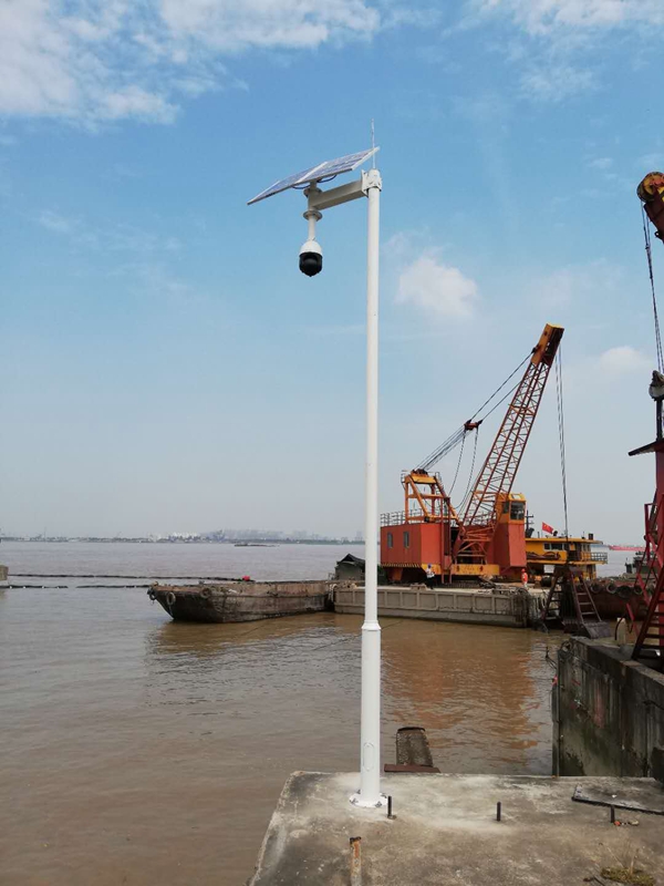 Solar wireless monitoring system for river management