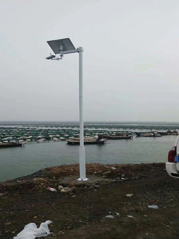 Solar wireless monitoring system for Mariculture