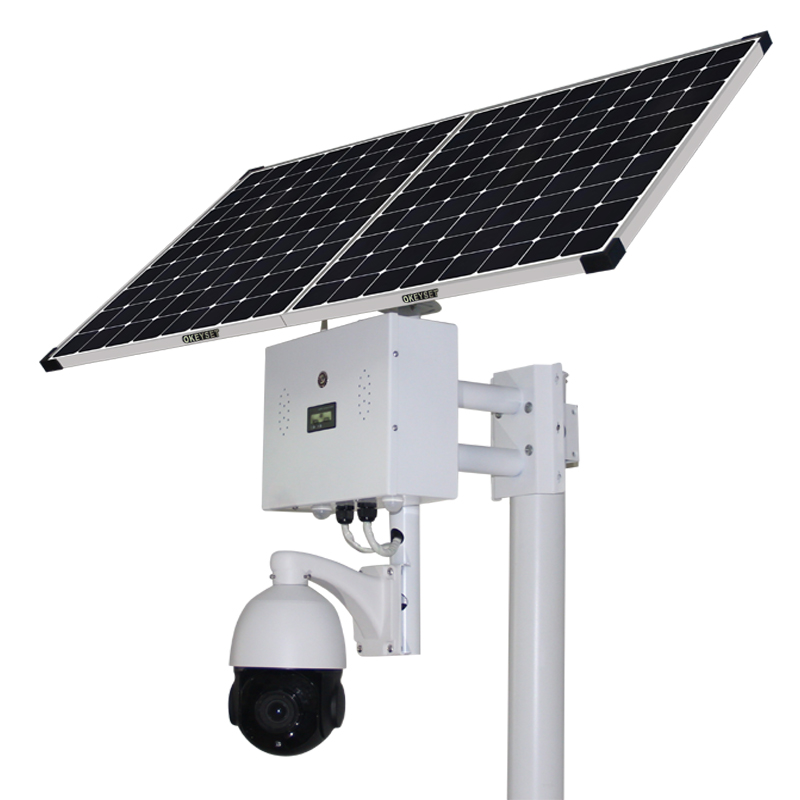 Solar intelligent voice monitoring ball machine, 4G ball machine