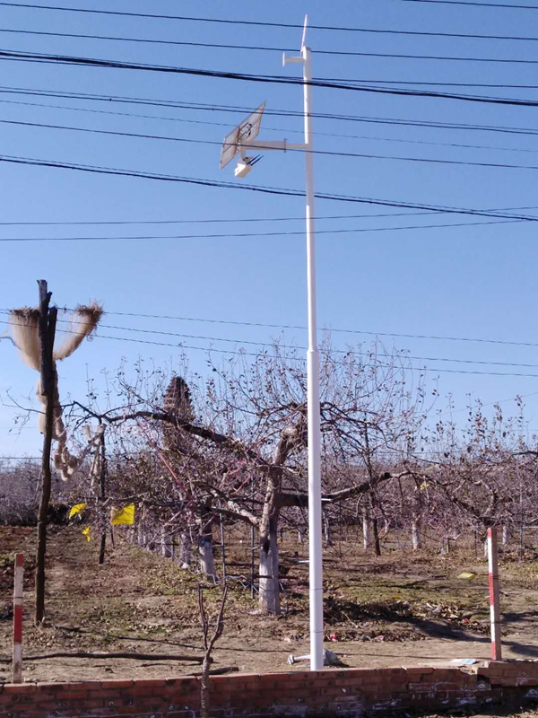 Okeyset solar wireless monitoring integrated machine for meteorological monitoring in Huangling, Yan'an, Shaanxi