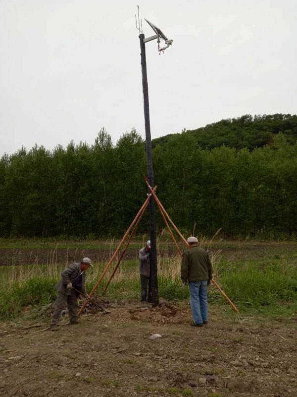 OKeyset solar wireless monitoring integrated machine for Heilongjiang Forestry Management