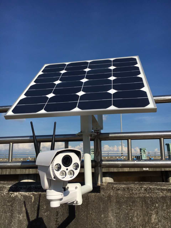 Okayset solar wireless monitoring integrated machine 2 for Taiwan Expressway in China