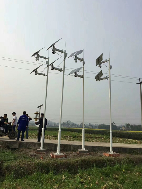 Okayset solar wireless monitoring integrated machine for vegetables in Emeishan plateau, Sichuan Province