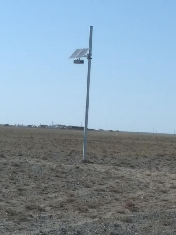 内蒙古自然资源保护区用OKEYSET太阳能无线监控一体机