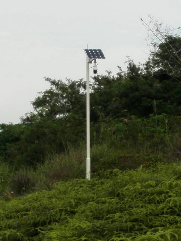 OKeyset solar wireless monitoring integrated machine for forest fire protection in Wuhan, Hubei Province