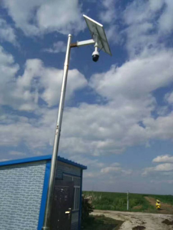 OKeyset solar wireless monitoring integrated machine for Jiangsu No.5 Hydropower Bureau