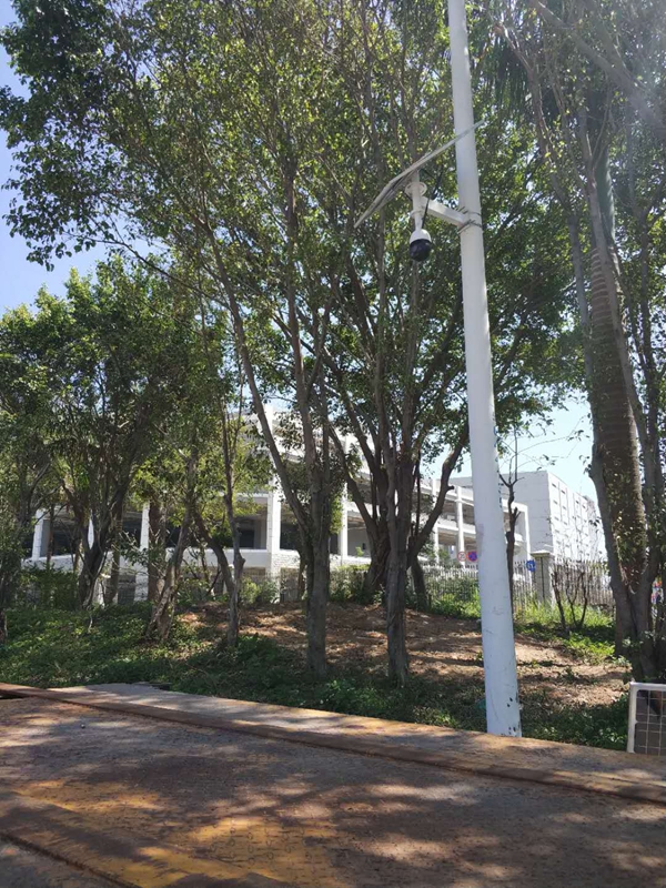 福州别墅用OKEYSET太阳能无线监控一体机