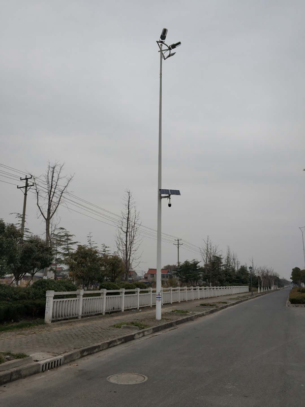 Okeyset solar wireless monitoring integrated machine for Suzhou public security joint defense