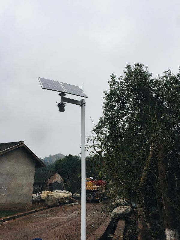 重庆国家森林公园用 Okeyset 太阳能无线监控一体机