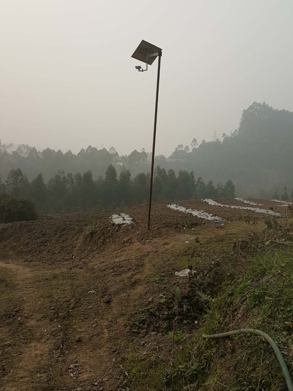 oKeyset solar wireless monitoring integrated machine used by Chongqing forestry bureau