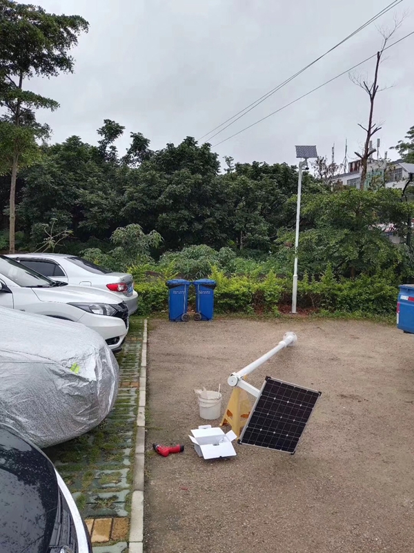 Okeyset wireless monitoring system for Fuzhou National Park parking lot