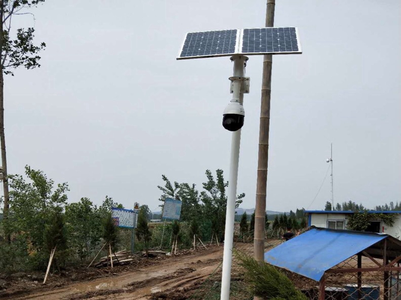 Okeyset solar energy 4G monitoring integrated machine for Rizhao mine, Shandong Province