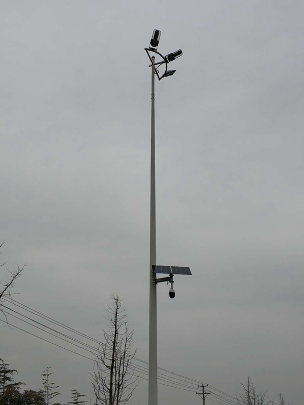 Okeyset solar energy monitoring integrated machine used by Anhui Highway Bureau