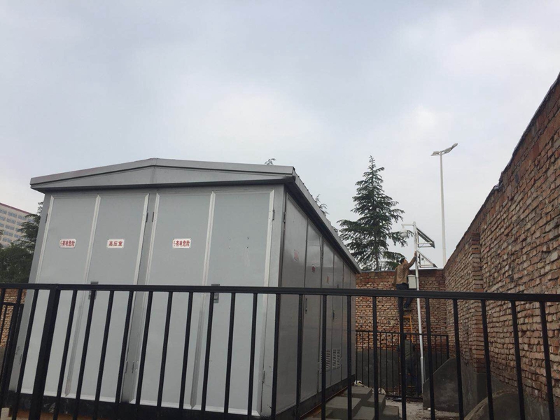 Okeyset integrated solar energy monitoring machine for Zhengzhou substation, Henan Province