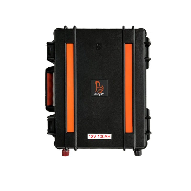 Portable 12V 100Ah lithium battery pack