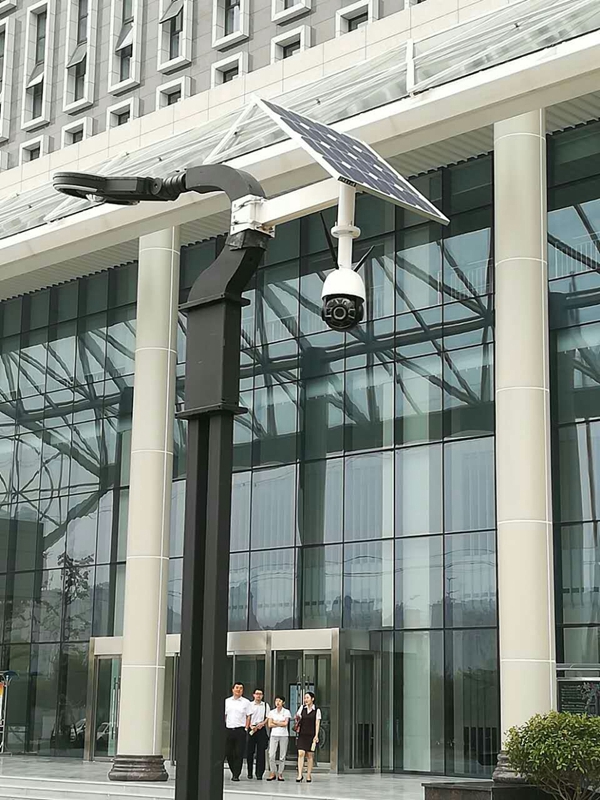 Okeyset solar 4G integrated monitoring machine for Zhenfu building, Anyang, Henan
