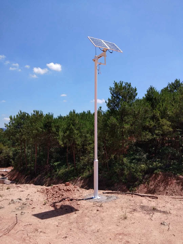 Okayset solar 4G integrated monitoring machine for the construction site of Jiangxi project