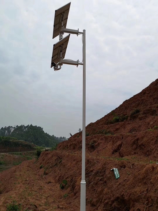Okayset solar energy 4G monitoring integrated machine for Sichuan Plateau vegetable traceability system