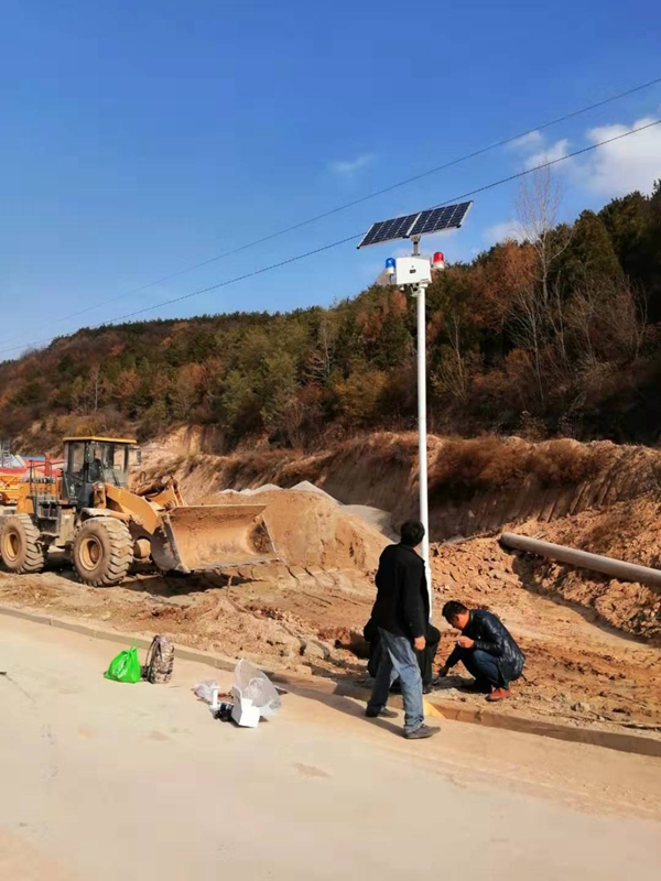 Okeyset solar energy monitoring camera for forest fire monitoring system of Shanxi Yuncheng Forestry Bureau