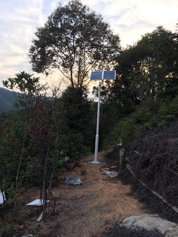 Okeyset solar energy monitoring camera for Shennongjia in Shiyan, Hubei Province