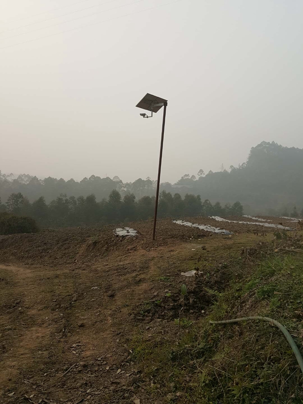 Okeyset solar energy monitoring camera for forest fire prevention of Chengdu State Forestry Administration