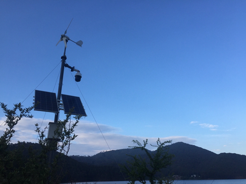 Okeyset solar energy monitoring camera for national forest protection and fire protection in Kunming, Yunnan Province