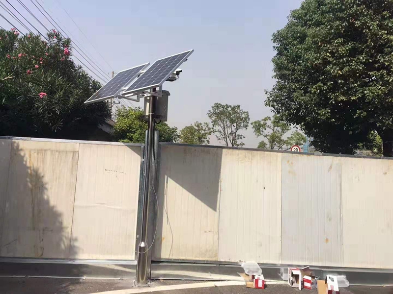 Solar energy monitoring system of Jichuang technology for project site