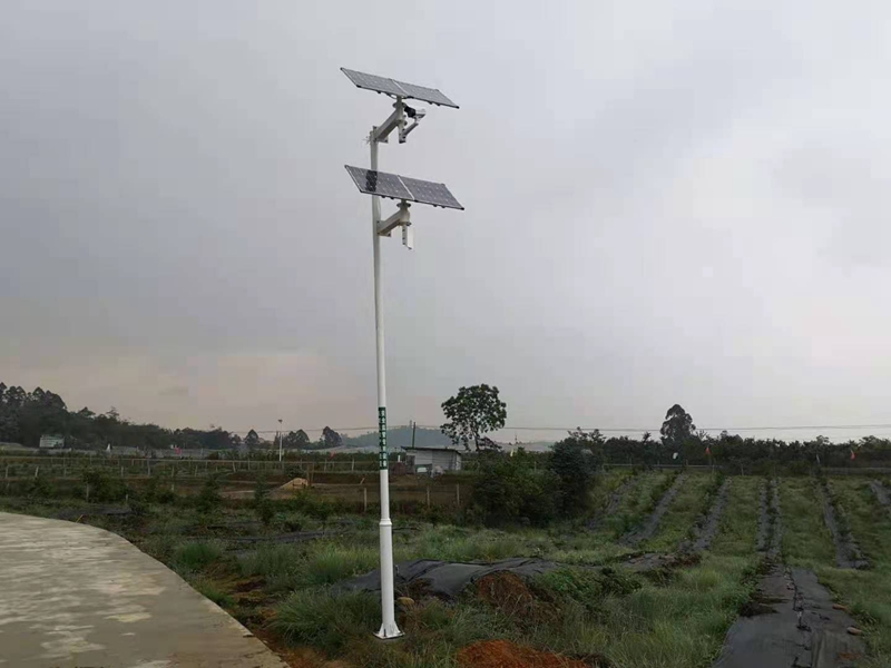 重庆生态农场用集创科技太阳能无线网桥监控系统