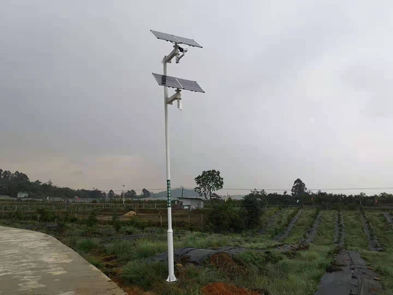 Solar wireless bridge monitoring system of Jichuang technology for Chongqing ecological farm
