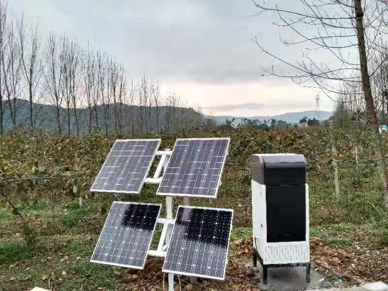 郑州大型农场用集创科技太阳能无线监控系统