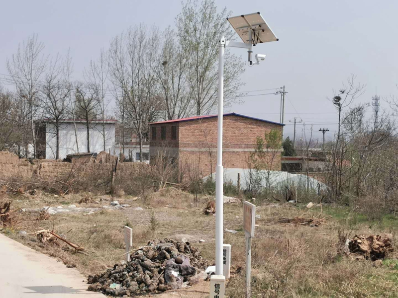 Solar wireless monitoring system of Jichuang technology for Luoyang section of China Railway No.1 Engineering Group Co., Ltd