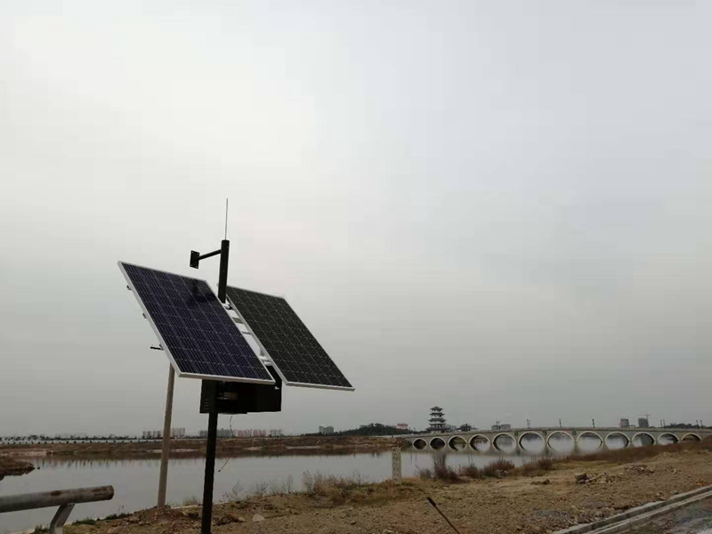 陕西省渭南卤阳湖用集创科技太阳能无线监控系统
