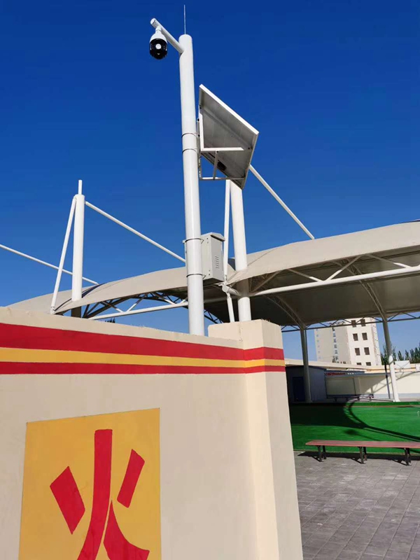 Solar energy monitoring of Jichuang technology in Qinghai Oilfield