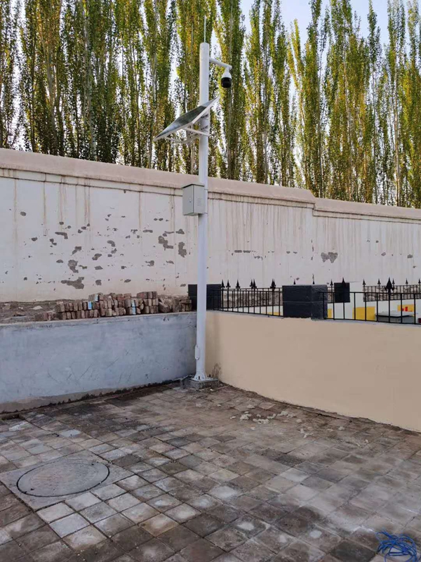 All in one solar monitoring machine for Yunnan China Construction Project Department