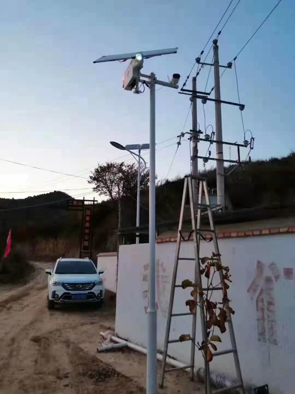 Solar energy intelligent voice broadcast of Jichuang technology for forest fire prevention in Chengdu Forestry Bureau