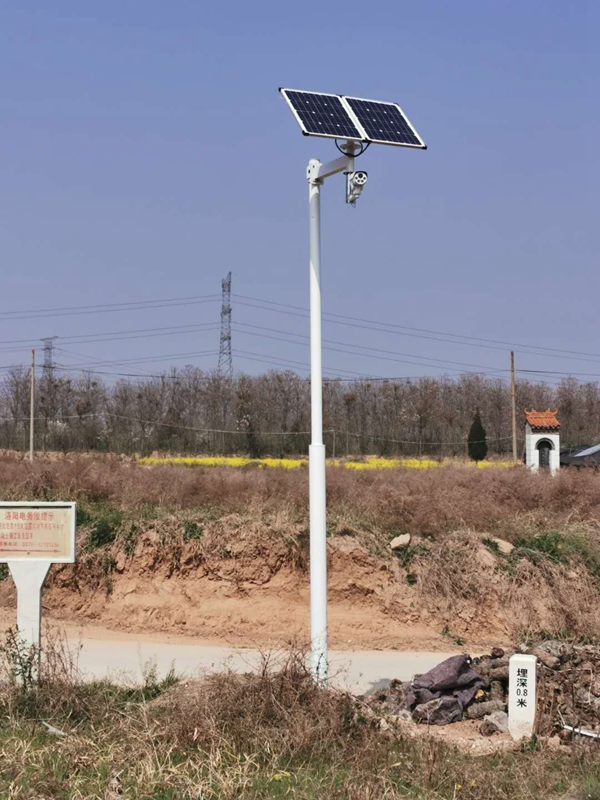 郑州铁路局三门峡段用集创科技太阳能无线监控一体机云台枪机