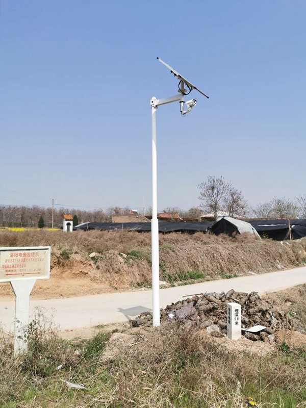 PTZ gun for solar wireless monitoring integrated machine of Jichuang technology in Luoyang section of Zhengzhou Railway Bureau
