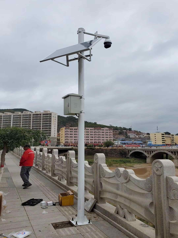 Solar wireless monitoring system of Jichuang technology for north section of Xi'an south railway station of Xi'an General Administration of Railway