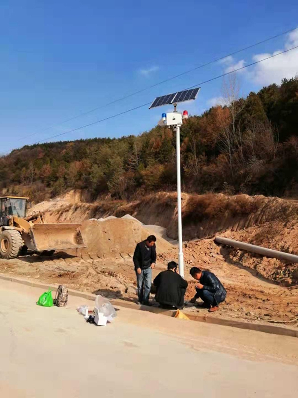 Solar intelligent voice broadcast system of Jichuang technology for forest fire prevention in Hejin Forestry Bureau of Shanxi Province
