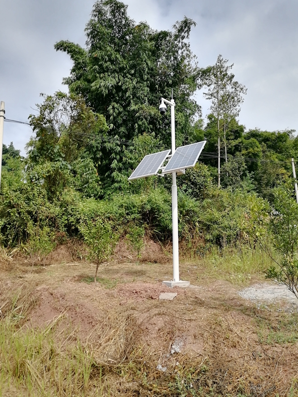 Solar energy wireless monitoring system of Chongqing Agricultural Bureau plateau tea mountain with Jichuang Technology