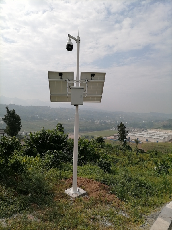 Solar wireless monitoring system of Chongqing Agricultural Bureau Farm Jichuang Technology