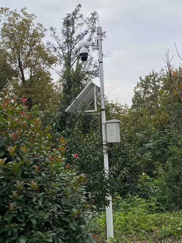 Ball machine of solar wireless monitoring system of Jichuang technology for farm of Chongqing Agricultural Bureau