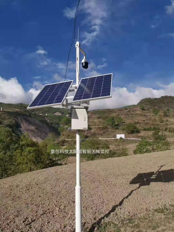 Solar wireless monitoring system of Jichuang technology for drug traceability in Chongqing Traditional Chinese medicine planting base