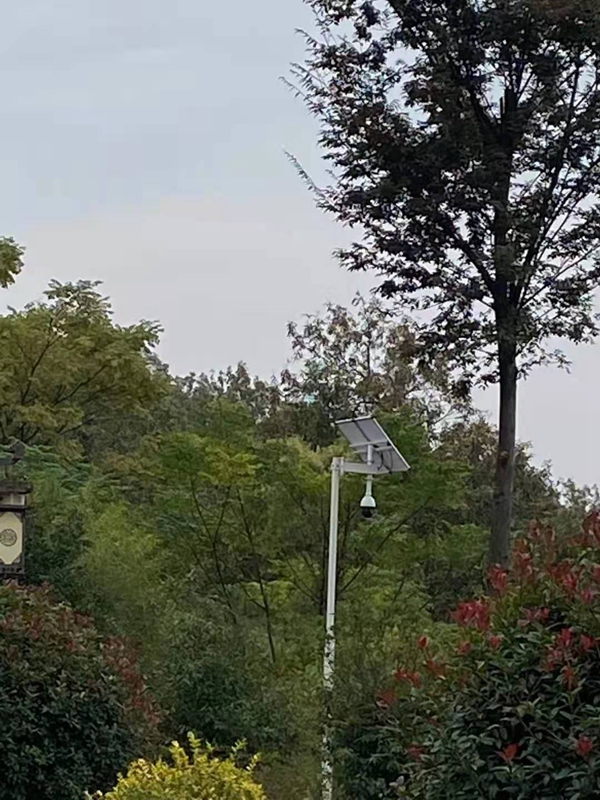 Chongqing forest fire prevention with Jichuang technology solar wireless monitoring machine