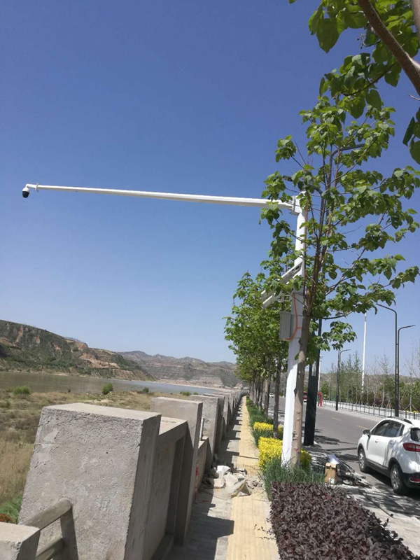 Solar energy monitoring system of Jichuang technology for Shenmu River Management