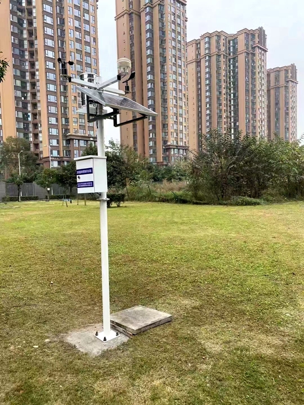 Environmental monitoring system for Central Park in Yantai, Shandong Province