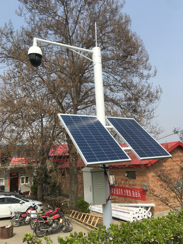 Jichuang technology solar wireless monitoring system for Tongguan gold mine, Shaanxi Province