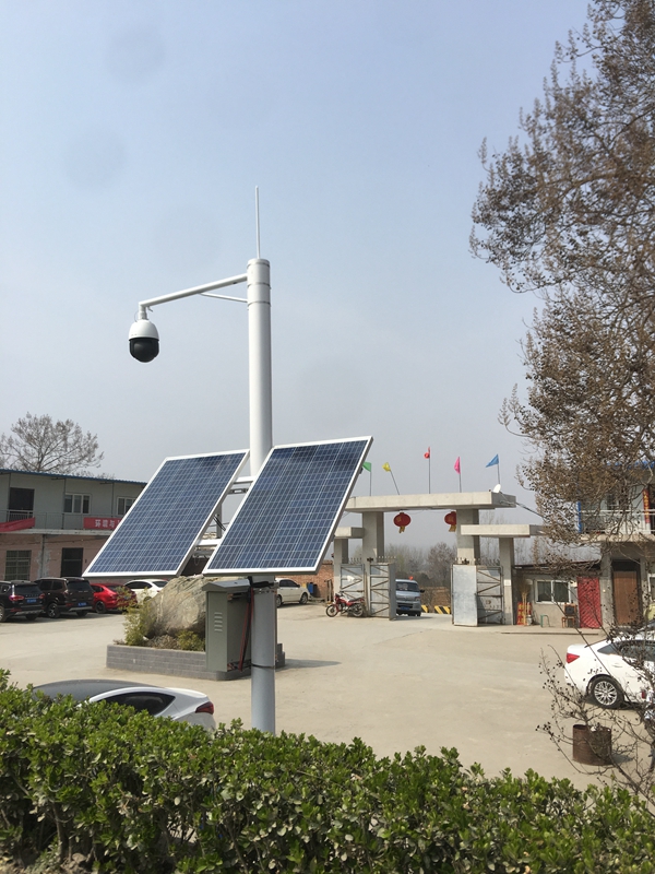 Jichuang technology solar wireless monitoring system for Shanxi Jinmo mining industry