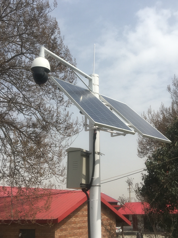 Shaanxi Hanzhong forestry bureau uses Jichuang technology solar wireless monitoring system