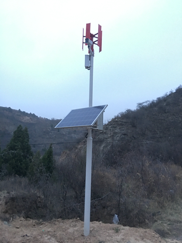 Jichuang technology scenery complementary wireless monitoring system for Shaanxi Pucheng space pepper seedling base